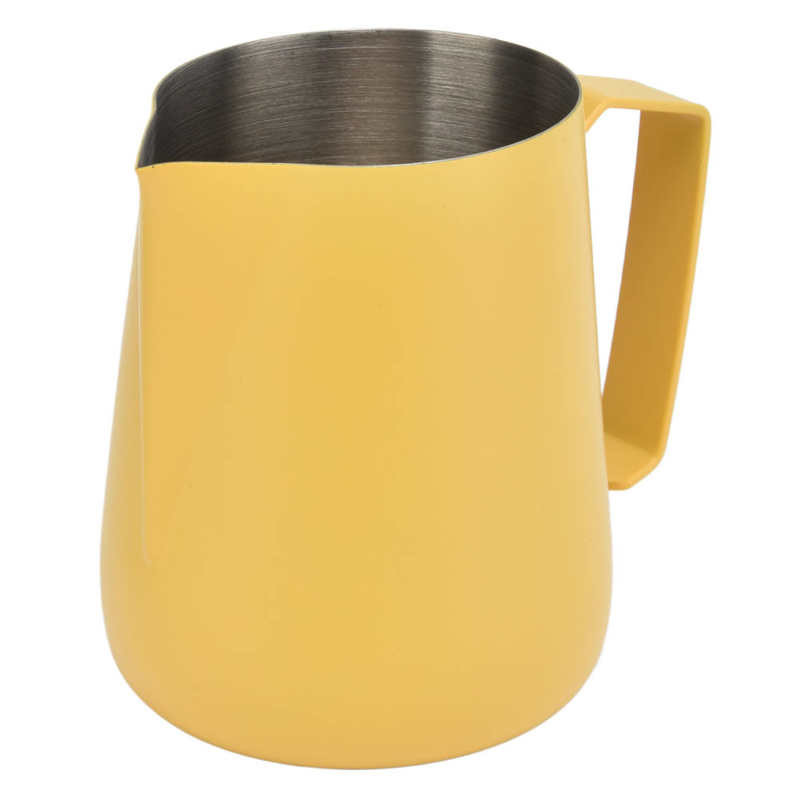 Putojimo ąsotis, atsparus kritimui, saugus maistui skirtas pieno putų ąsotis Integruotas kavos aparato dizainas