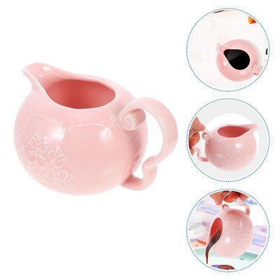 Kancsókrémes kerámia adagoló szósz csésze kancsó kávészirup habosító mini adag porcelán kis habzó mártás csészék