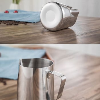 Milk Creamer Frothing Pitcher από ανοξείδωτο ατσάλι 350/600/1000/1500ml