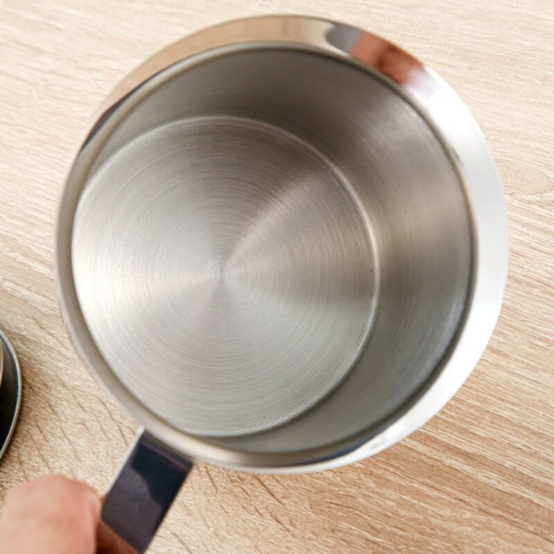 Kézi tejhabosító, rozsdamentes acél kézi pumpás tejhabosító kézi tejhabosító kancsók cappuccihoz és tejeskávéhoz