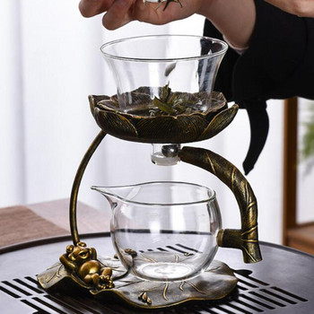 Чайник Креативен комплект за чай Kungfu с магнитно отклоняване на вода за подарък за рожден ден Трапезария