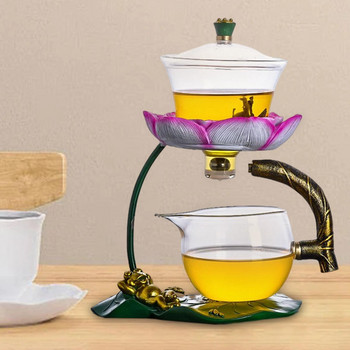 Чайник Креативен комплект за чай Kungfu с магнитно отклоняване на вода за подарък за рожден ден Трапезария