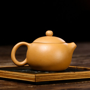 260ml Αυθεντικό Yixing Purple Clay Teapot Xishi Handmade Ball Hole Filter Pot Beauty Pot Chinese Zisha Tea Maker Teaware