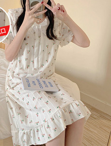 Нов модел дамска пижама с къс ръкав за кърмачки