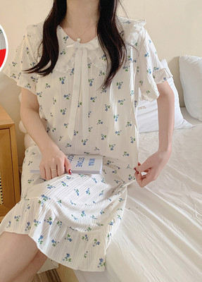 Нов модел дамска пижама с къс ръкав за кърмачки
