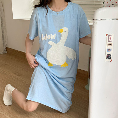 Нов модел дамска пижама с къс ръкав за кърмачки