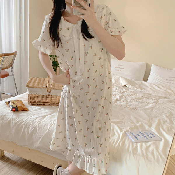 Нов модел дамска пижама с къс ръкав за кърмачки