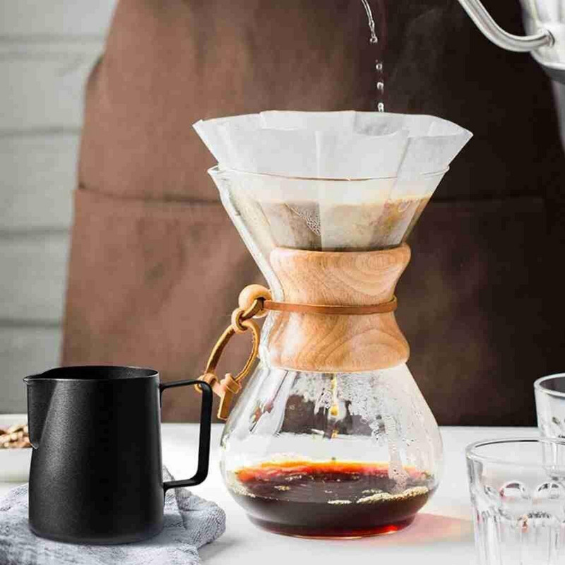 350/600 ml tapadásmentes acél tejhabos kancsó eszpresszó cappuccino latte Craft barista habosító kávéskancsó krém S6A8