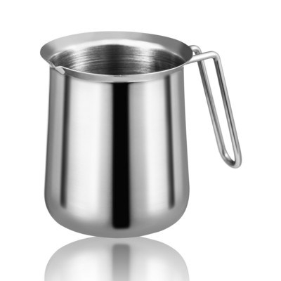 Urcică de spumare a laptelui din oțel inoxidabil Espresso Cafea Barista Artizanat Latte Art Cappuccino Spumator de smântână pentru pahare