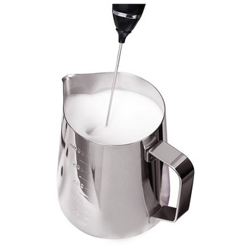 350/600/1000 Ανοξείδωτο ατσάλι Pull Flower Coffee Cup Cappuccino Cream Milk Foam Κούπα Milk Fothing Cang Thermo Latte Art