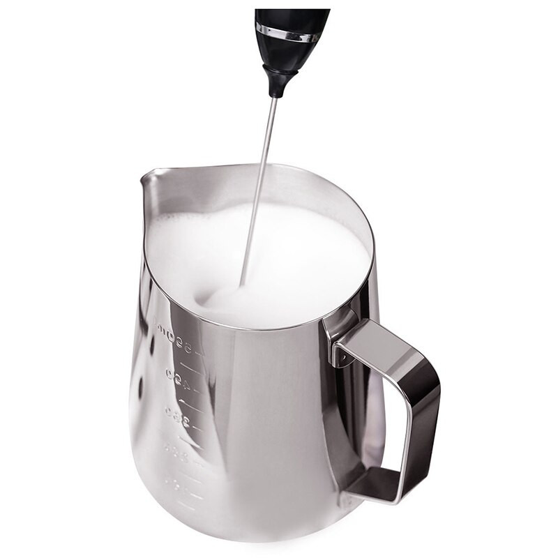 350/600/1000 rozsdamentes acél húzó virág Kávéscsésze Cappuccino tejszínhabos bögre tejhabos kancsó Thermo Latte Art