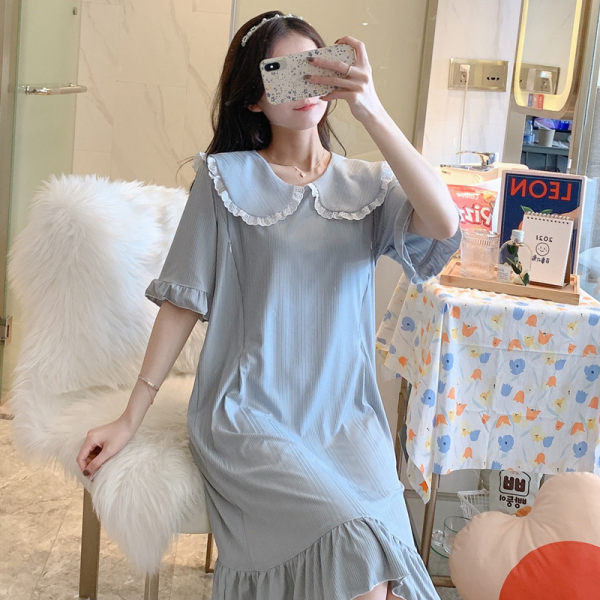 Cămașă de noapte de vară pentru mamele care alăptează - mai multe modele