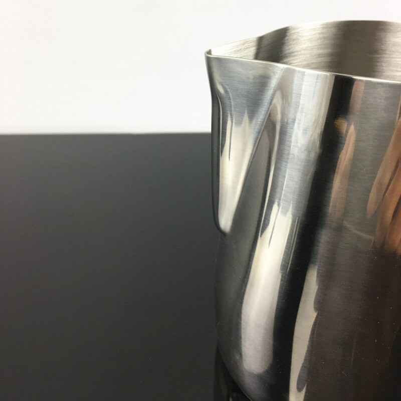 Minőségi rozsdamentes acél kávéscsésze Pull Flower Szerszámok Moka Pot Milk Shake Hab Fancy Cup Kávékészülék Tejkancsó Kávézó Konyha