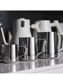 Rozsdamentes acél tejhabos kancsó Eszpresszó gőz kávé Barista Craft Latte Cappuccino tejszínhabos kancsó
