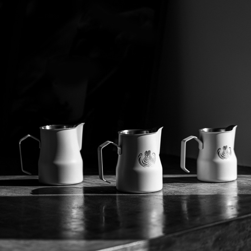 350 ml és 500 ml rozsdamentes acél Espumador Leche tejhabosító kancsók eszpresszó cappuccino csésze kávészolgáltatások Barista exkluzív eszközök