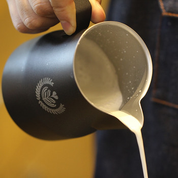 350/500/700 ml από ανοξείδωτο ατσάλι Κανάτα για αφρόγαλα Παχύ κούπες με αφρό γάλακτος καφέ ιταλική κανάτα latte αρτ.