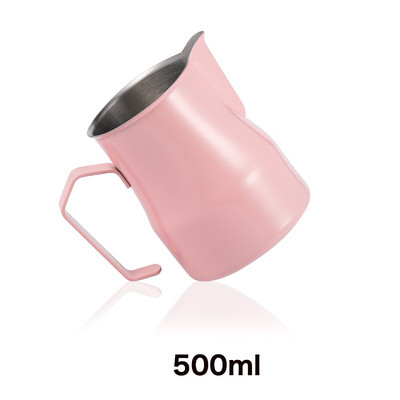 350/500/700Ml Nerūdijančio plieno pieno putų ąsotis Storas kavos pieno putų puodukas Itališkas Latte Art ąsotis Pieno ąsočio plakiklio puodelis