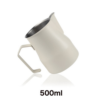 350/500/700Ml Nerūdijančio plieno pieno putų ąsotis Storas kavos pieno putų puodukas Itališkas Latte Art ąsotis Pieno ąsočio plakiklio puodelis