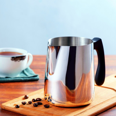 32oz/900 ml rozsdamentes acél tejhabos kancsó eszpresszó kávé Barista Craft latte cappuccino tejszínhabosító csésze kancsó