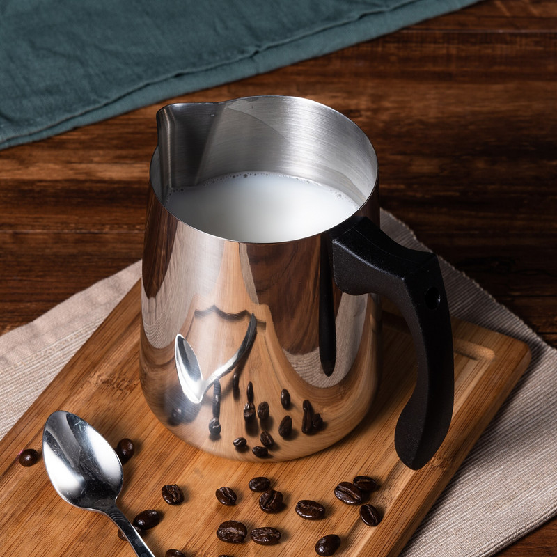 32oz/900 ml rozsdamentes acél tejhabos kancsó eszpresszó kávé Barista Craft latte cappuccino tejszínhabosító csésze kancsó