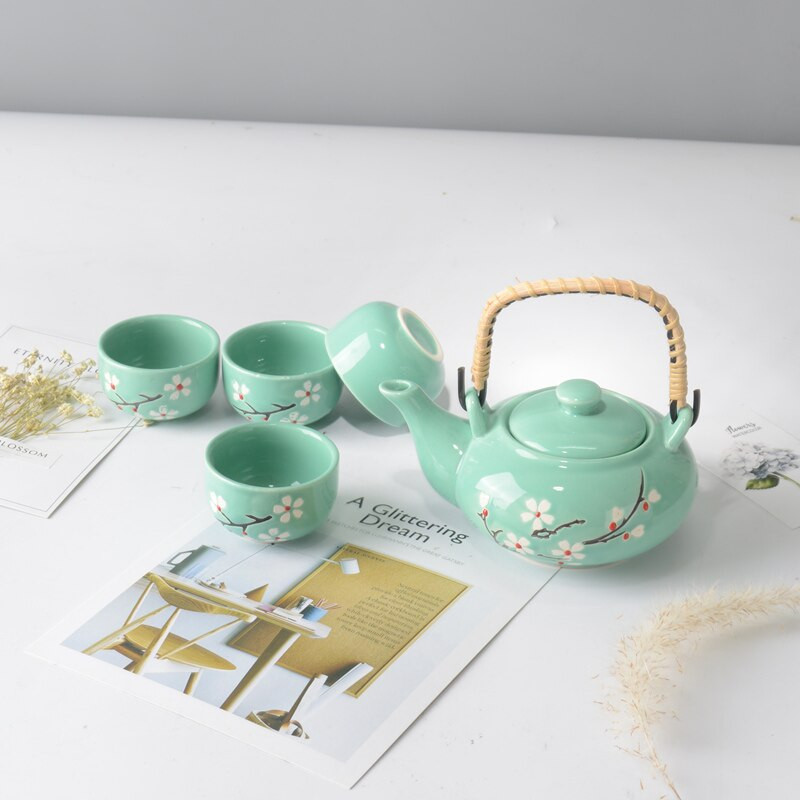 Teáskészletek 4db teáscsésze 1db teáskanna. Kung Fu tea A legtöbbet értékesített teáskészlet. A legkreatívabb születésnapi ajándék kávéscsésze