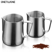 Cană de cafea din oțel inoxidabil pentru spumare de cafea, ulcior de 350/600 ml, căni de lapte, spuma de lapte cu scară Latte Art