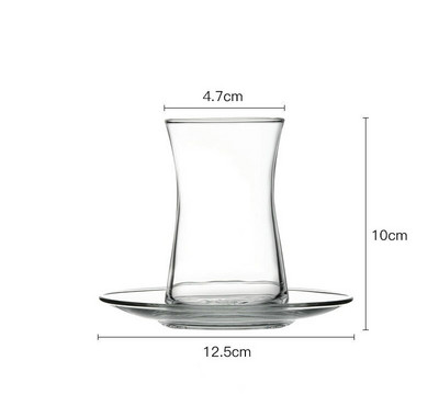 Nordic Light de lux Turcia Negru Ceai Set Tava Ceai Ieftin Cafe Bohea Sticla ceai ceai cafea espresso Set farfurii pahare en-gros