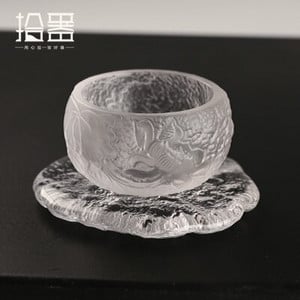 Stiklo meistro puodelis karščiui atsparaus stiklo kungfu arbatos rinkinys arbatos puodelis asmeninis mažas vieno puodelio arbatos ceremonija namuose