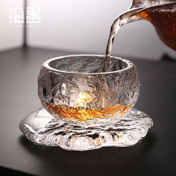 Γυάλινο master cup ανθεκτικό στη θερμότητα γυάλινο σετ τσαγιού kungfu ατομικό φλιτζάνι τσαγιού μικρό μονό φλιτζάνι τελετή τσαγιού σπίτι