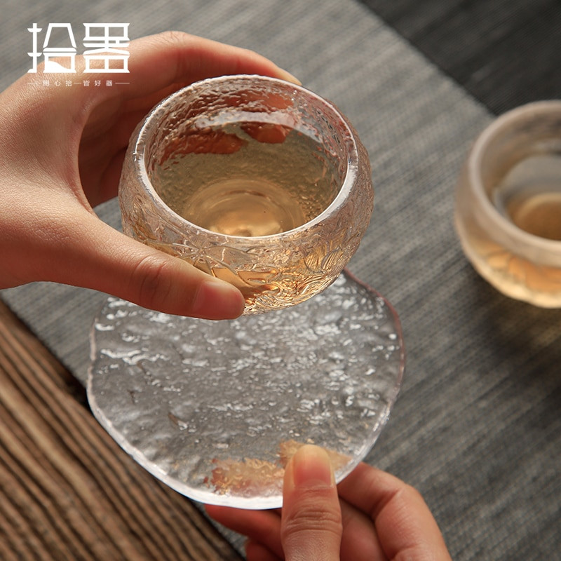 Stiklo meistro puodelis karščiui atsparaus stiklo kungfu arbatos rinkinys arbatos puodelis asmeninis mažas vieno puodelio arbatos ceremonija namuose