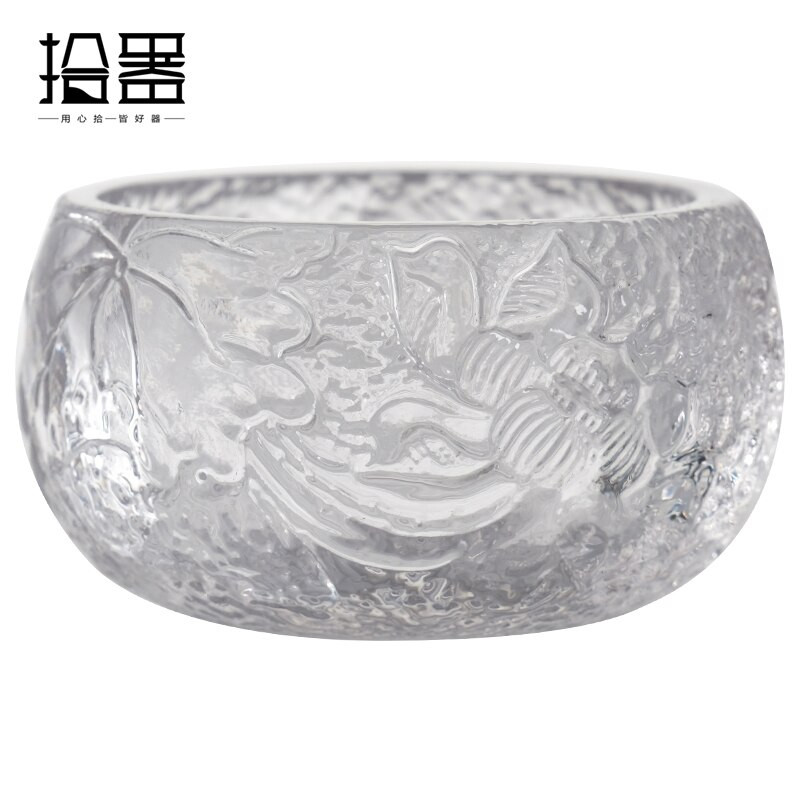 Stiklo meistro puodelis karščiui atsparaus stiklo kungfu arbatos rinkinys arbatos puodelis asmeninis mažas vieno puodelio arbatos ceremonija namuose