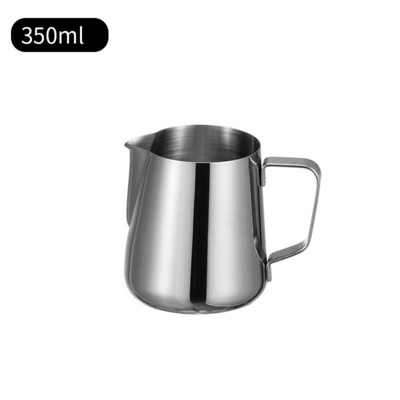 350/550/900 ml-es rozsdamentes acél tejhabosító kézműves tejeskávé-kancsó kávéfőzővel, kihúzható virágkannákkal mérőpohár bögre