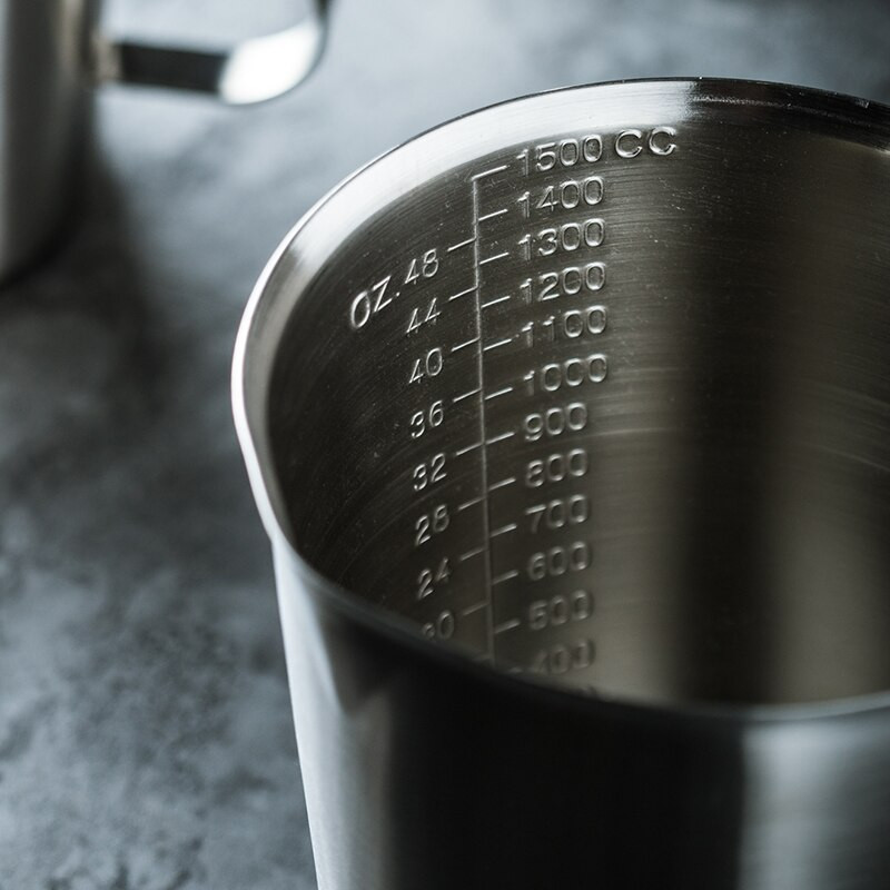 500ml 700ml 1000ml 1500ml 2000ml oțel inoxidabil cană cu lapte antiaderență cu flori de cafea cappuccino latte art