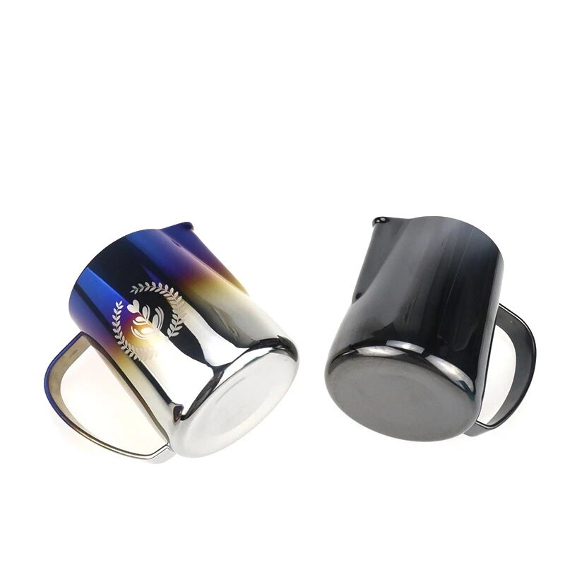 Espreso kavos ąsotis 350/600 ml Espreso pieno putų ąsotis Kavos pieno putos puodelis Kavos garinimo ąsotis Latte Art puodelis