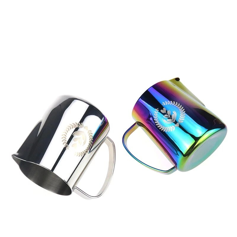 Espreso kavos ąsotis 350/600 ml Espreso pieno putų ąsotis Kavos pieno putos puodelis Kavos garinimo ąsotis Latte Art puodelis