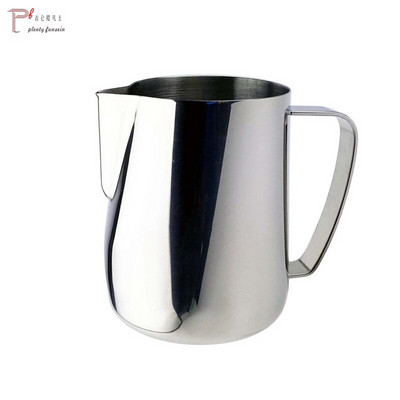 Rozsdamentes acél tejkancsó habosító kancsó hegy Húzza Virágcsésze Kávéhabosító Latte Art Habszerszám Kávéedény 350ml 600ml