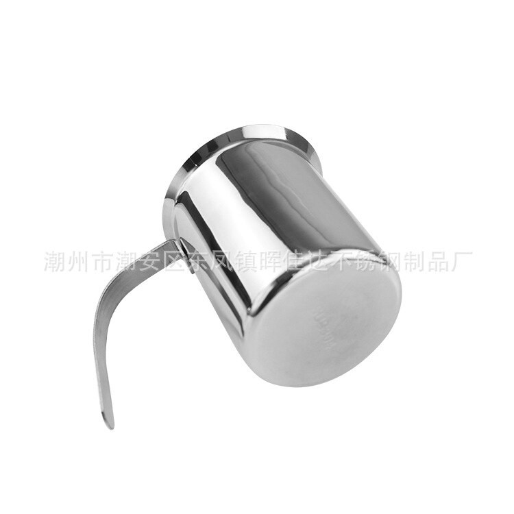 400/800 ml rankinis pieno putų plakiklis nerūdijančio plieno pieno putos dvigubo tinklelio kavos putų puodo puodelis kapučino pieno grietinėlės