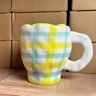 CuteLife Nordic Fehér Virág Kerámia kávéscsésze Konyhai Tej Tea Italkészlet Reggeli Csésze Porcelán Vintage Párajándékok Aranyos bögre