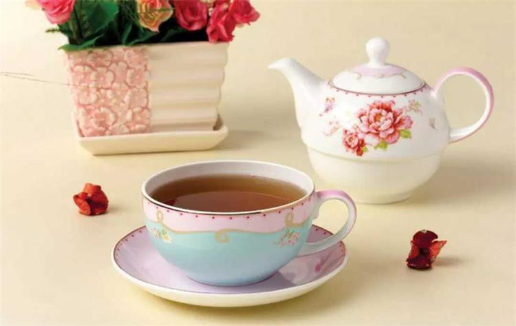 Didžiosios Britanijos kūrybinis arbatinukas kavos puodelio puodo rinkinys Keraminis virdulys gėlių arbatos rinkinys Vaiko motinos puodas vieno asmens puodelio puodo diržo filtro anga