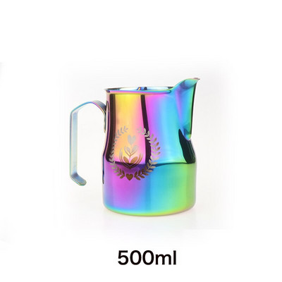 350/500ml/750ml ulcior de spumare a laptelui espresso cafea barista Craft latte cappuccino ceașcă cu cremă de lapte ulcior de spumare din oțel inoxidabil