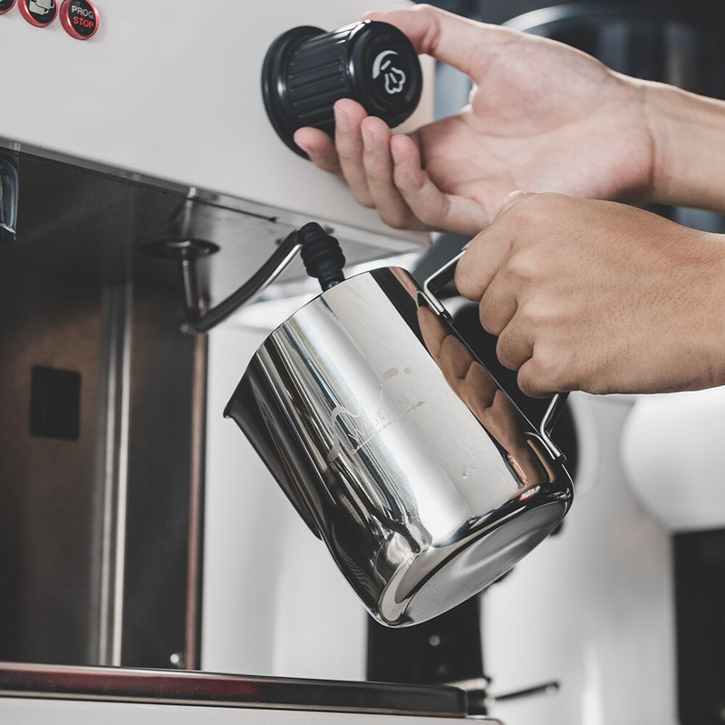 Rozsdamentes acél tejkancsó Kávékancsó Espresso Kávéfüzér Tűs Tejkrémpohár Habosító Craft Latte Craft Latte Cappu