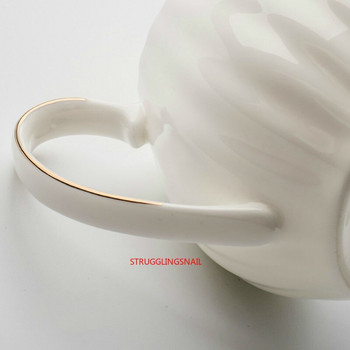 Nordic Ceramic Kettle Milk Var Small Milk Pot Diamond Small Luxury English Απογευματινή κανάτα τσαγιού 300ml