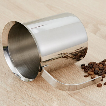 400ml Χειροκίνητο Αφροποιητικό Γάλα Ιαπωνικού Στυλ Διπλό σουρωτήρι Εγχειρίδιο Milk Frother Coffee Supplies Εργαλεία για αφρόγαλα από ανοξείδωτο χάλυβα