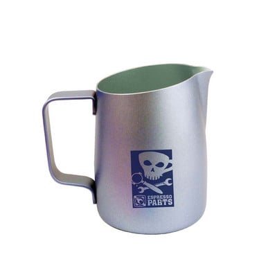 Oală de cafea din spumă din oțel inoxidabil ghiveci cu flori cappuccino ceașcă de lapte ceașcă de cafea oală de spumă de lapte ulcior de lapte ulcior de spumă de lapte