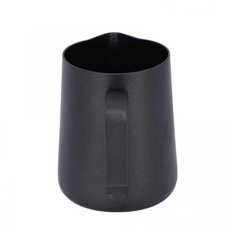 Staklenka za kavu s mlijekom 350 ml Neprianjajuća šalica za pjenjenje mlijeka od nehrđajućeg čelika Vrč za kavu za kavu Latte Art Coffee Shop Bar Kuhanje kave