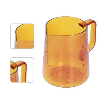 500ml Milk Frothing Pitcher Βοροπυριτική γυάλινη κανάτα πολλαπλών χρήσεων για καφέ γάλα Ποτό Milk Cang Milk Coffee δοχείο