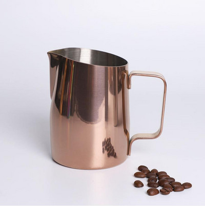 Virtuvinis nerūdijančio plieno pieno putų ąsotis Espreso kavos ąsočiukas Barista Craft Coffee Latte Pieno putojimo ąsotis E11580