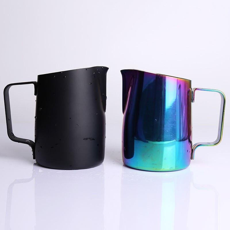 Virtuvinis nerūdijančio plieno pieno putų ąsotis Espreso kavos ąsočiukas Barista Craft Coffee Latte Pieno putojimo ąsotis E11580