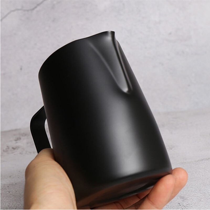 Virtuvinis nerūdijančio plieno pieno putų ąsotis Espreso kavos ąsočiukas Barista Craft Coffee Latte Pieno putojimo ąsotis E11580