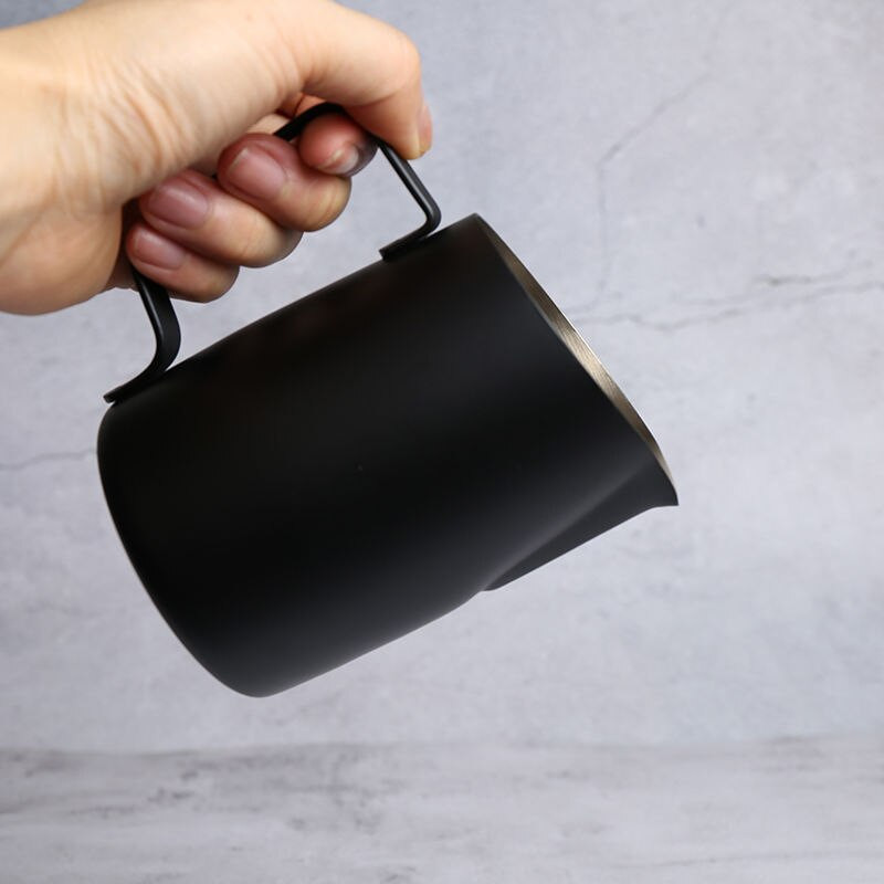 Virtuvinis nerūdijančio plieno pieno putų ąsotis Espreso kavos ąsočiukas Barista Craft Coffee Latte Pieno putojimo ąsotis E11580